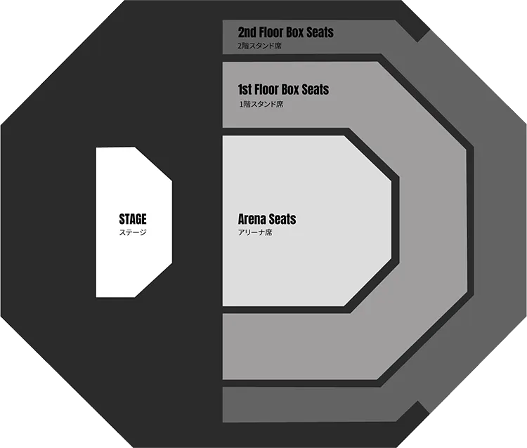 BOTY2022 Okinawa Arena seating chart